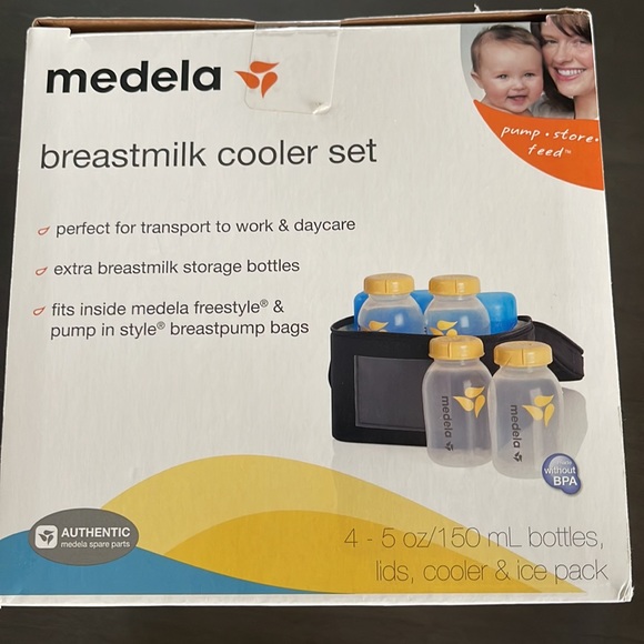 Medela Breastmilk Cooler Set with Quick Clean Micro-steam bags - Picture 2 of 4